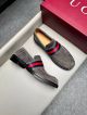 Gucci Man Grey Calfskin Business Leather Shoes 042889 (2)_th.jpg